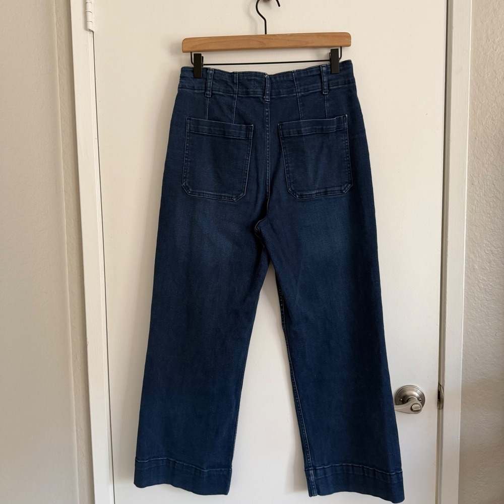 Bagatelle Collection New York Womens Wide Leg Jeans Frenchgirl Chic Classic